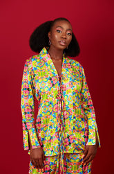 Reni Pant Set- Yellow